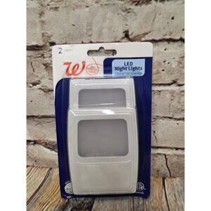 LED Night Light 2 Pack 120V 60Hz Soft White Light NEW